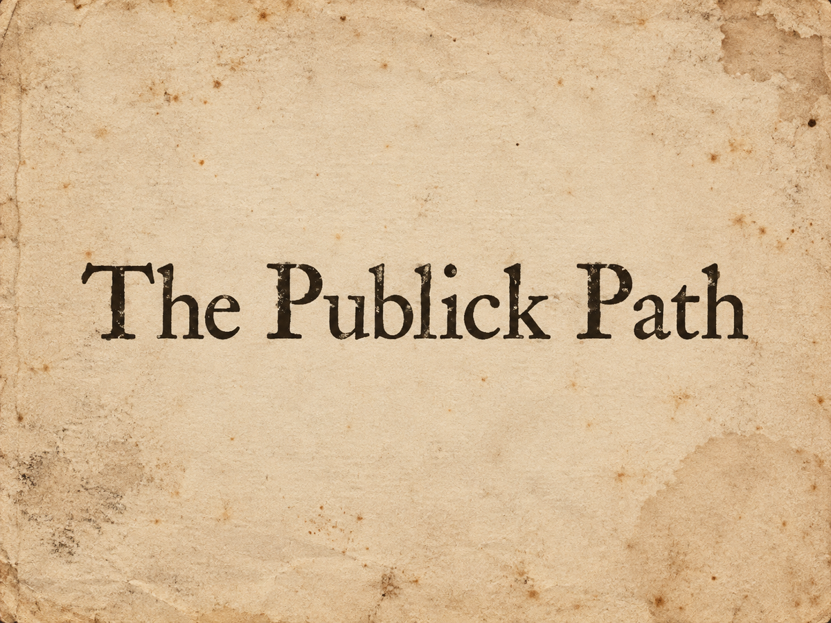 The Publick Path